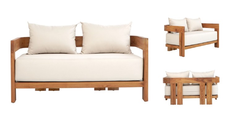 NAGOYA LOVESEAT W//CUSHIONS