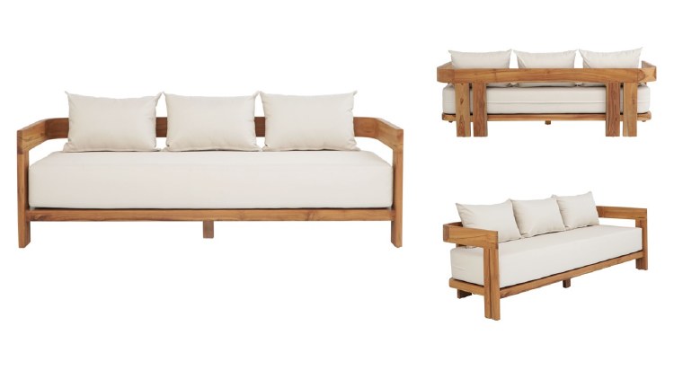 NAGOYA SOFA W/CUSHIONS