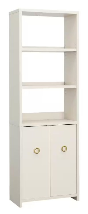 WHITE SHELF UNIT