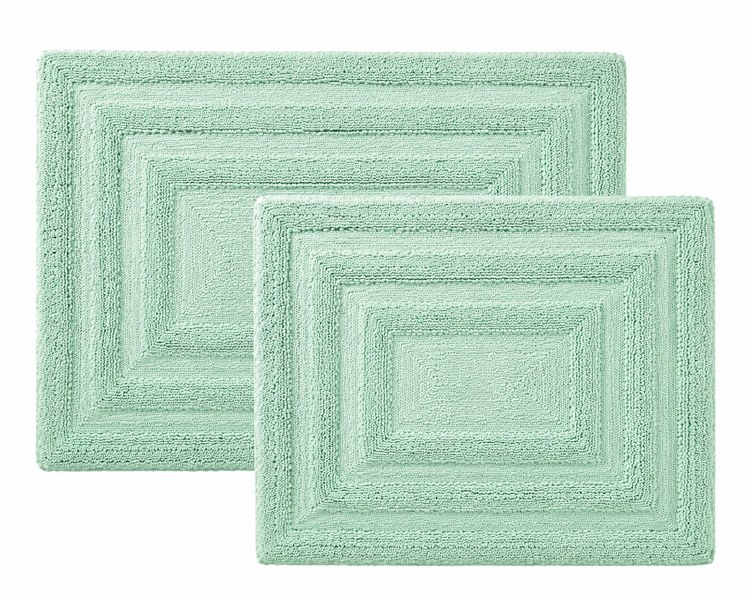 PARKER BLUE SPA BATHMAT-SET OF 2