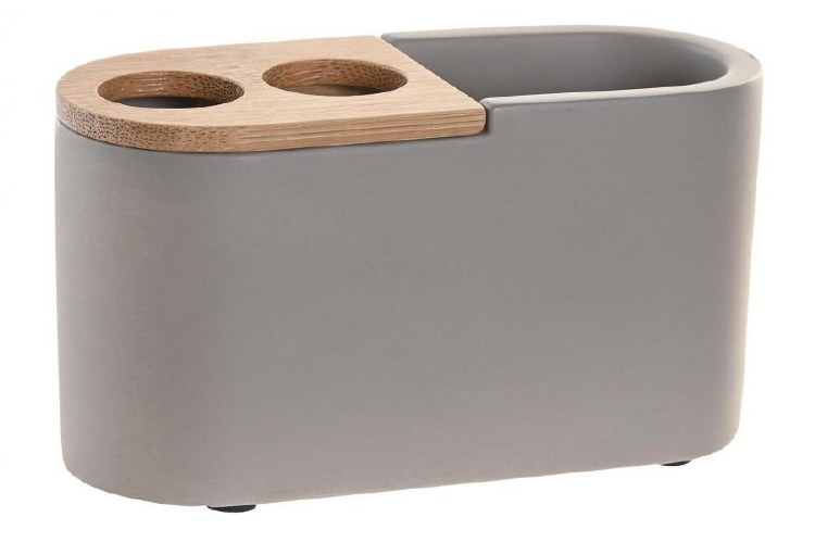MATTRE GREY TOOTHBRUSH HOLDER