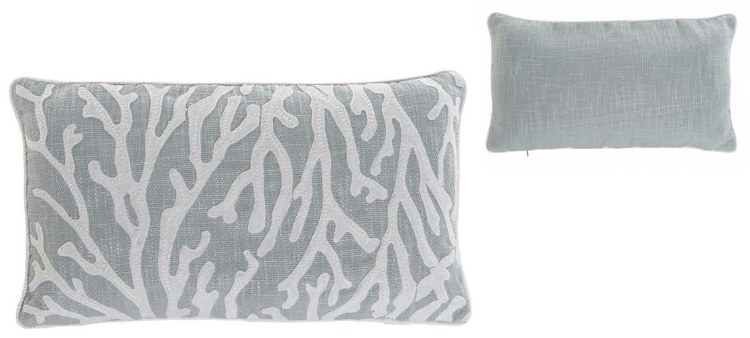 CUSHION CORAL LUMBAR-BLUE