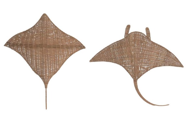 STING RAY WALL ART
