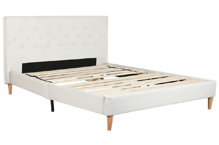 UPHOLSTERED BED-QUEEN
