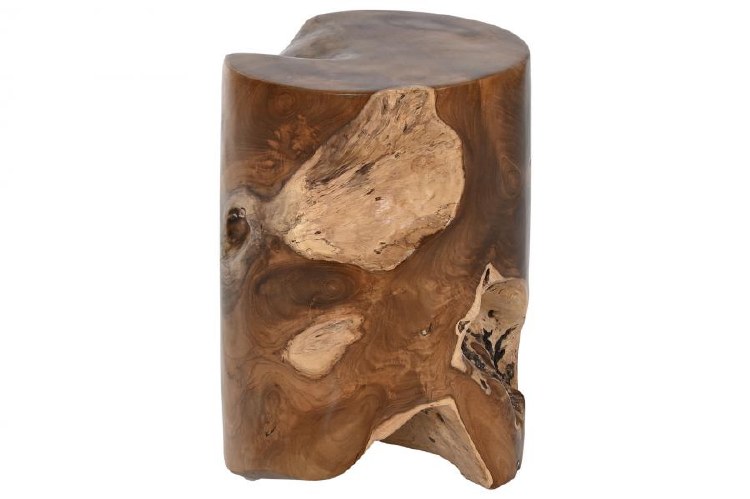 TEAK TRUNK NATURAL ACCENT TABLE