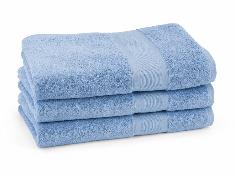 BATH TOWEL-BLUE