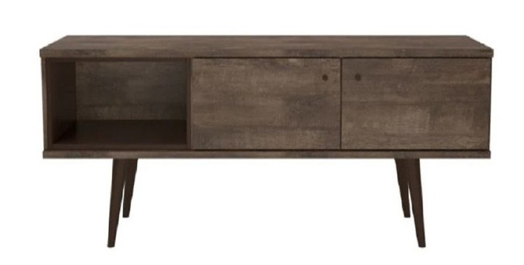 TV STAND OAK/COFFEE