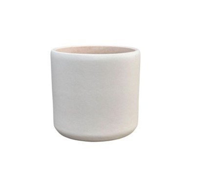 CYLINDER NATURAL GLAZED PLANTER-SMALL