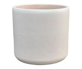 CYLINDER NATURAL GLAZED PLANTER-LARGE