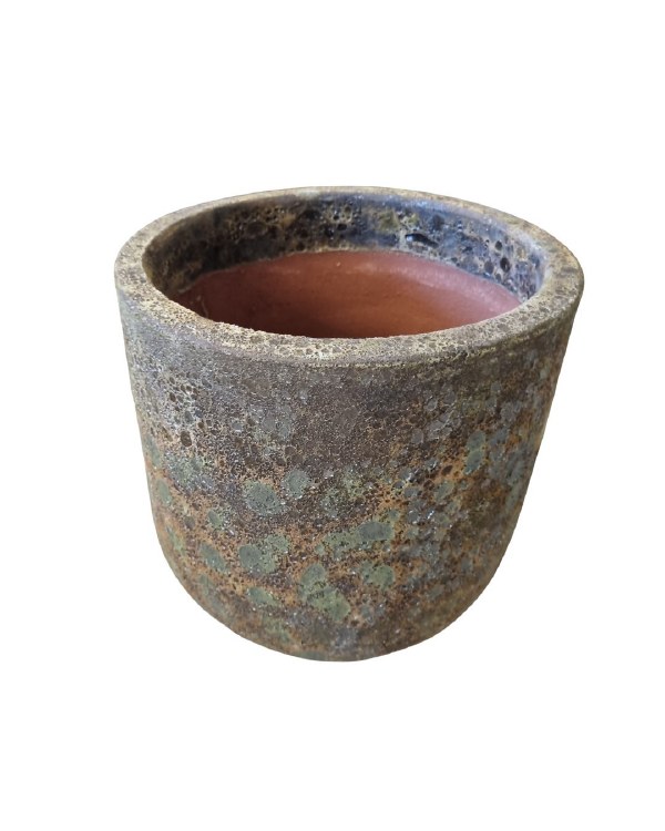 RUSTIC GLAZED PLANTER-SMALL