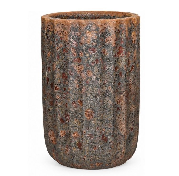 MOTTLED RUST PLANTER-LARGE