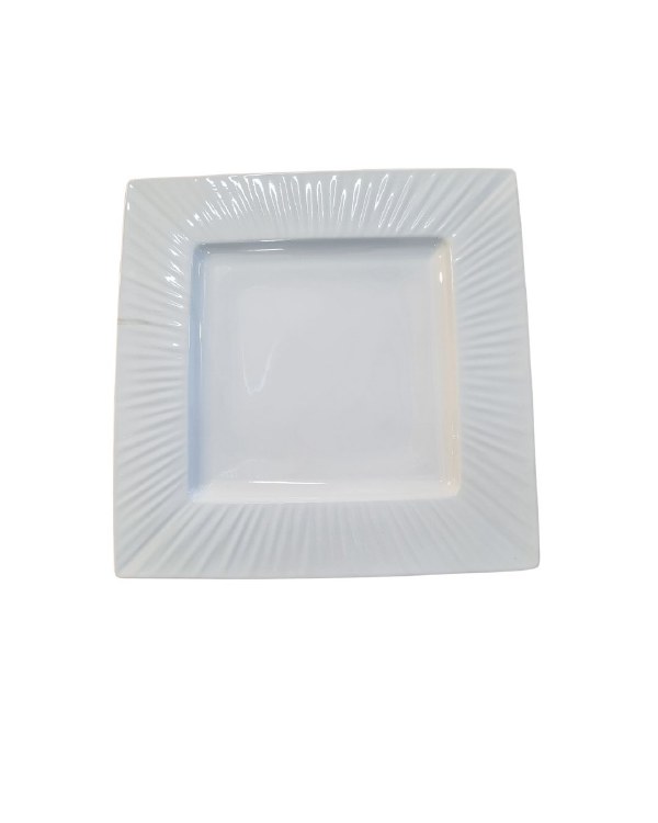 MIKASA WHITE SQUARE SALAD PLATE