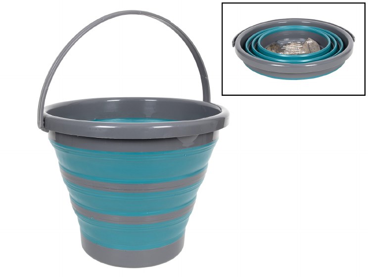 BLUE FOLDING BUCKET
