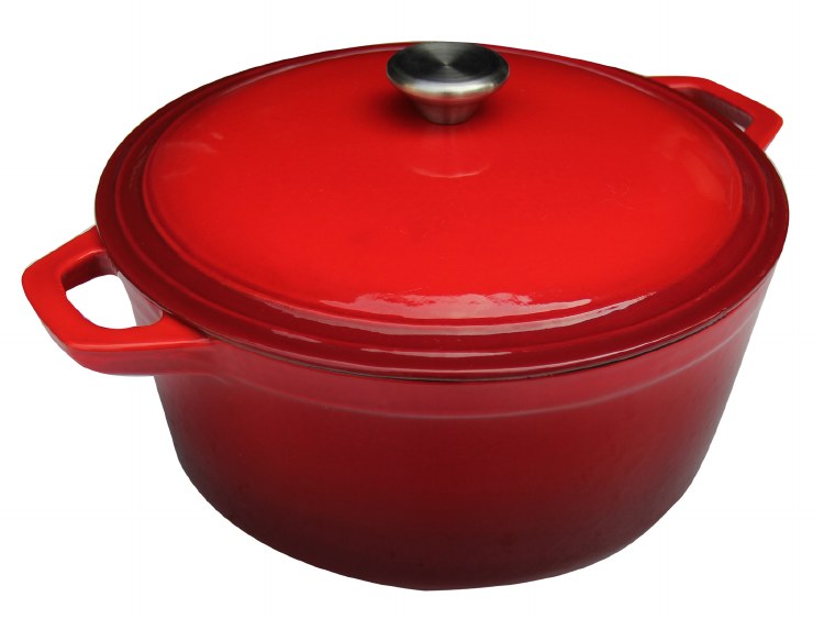 RED CASSEROLE DISH