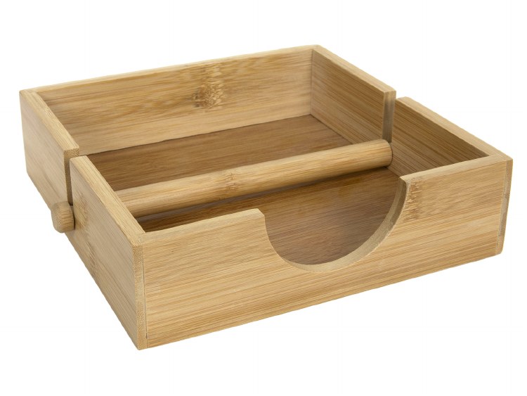 BAMBOO NAPKIN HOLDER