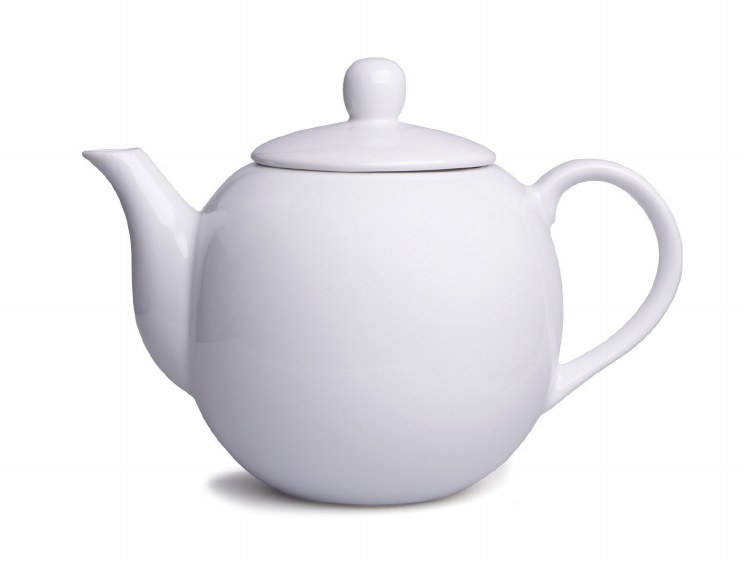 WHITE TEAPOT