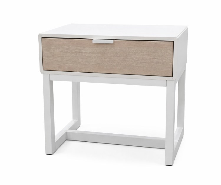 CALABRIA WHITE WASHED NIGHTSTAND