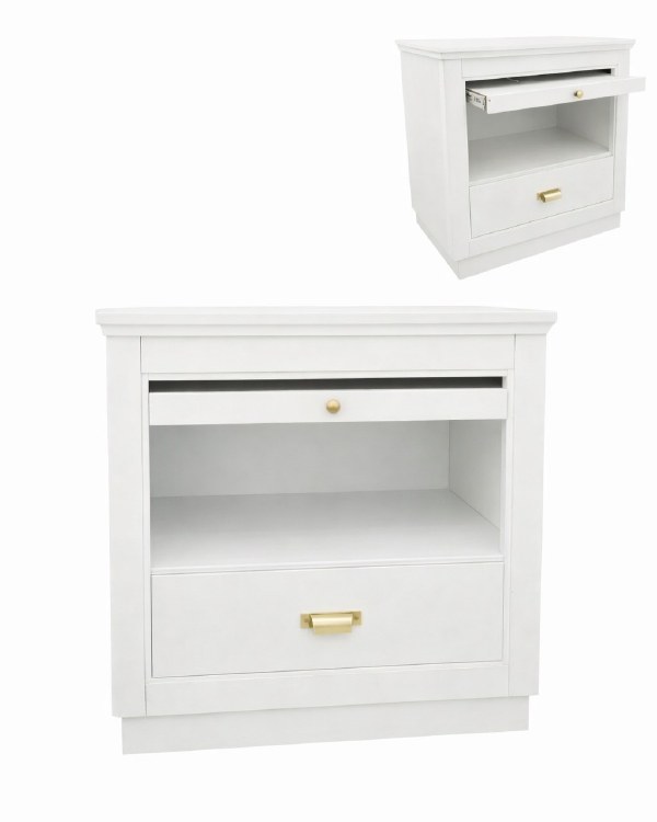 URBANA WHITE NIGHTSTAND