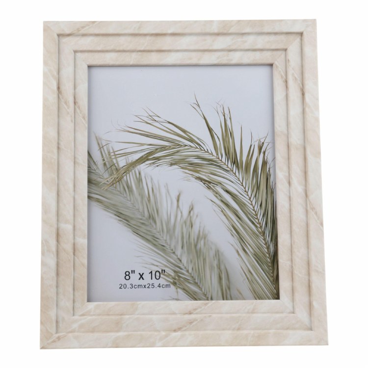 BEIGE PICTURE FRAME- 8' X10"