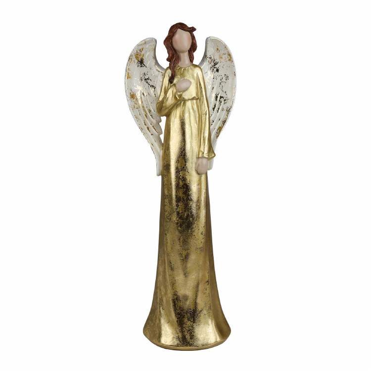 GOLD ANGEL FIGURINE