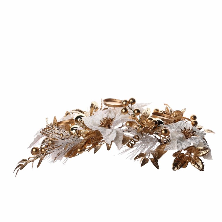 BRIDGE GOLD CANDLE HOLDER