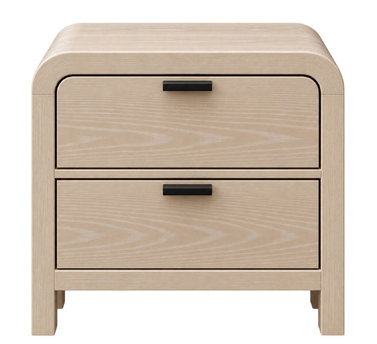 DRAKE 2 DRAWER NIGHSTAND-SUGAR