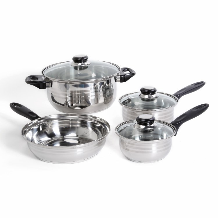 LYBRA SAUCEPAN SET-7 PIECE