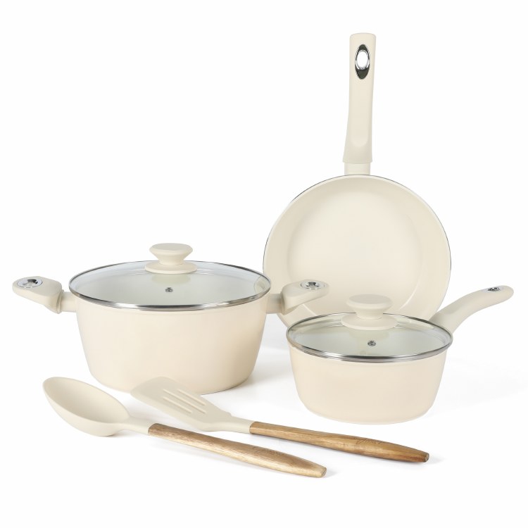 PLAZA 7 PIECE COOKWARE SET