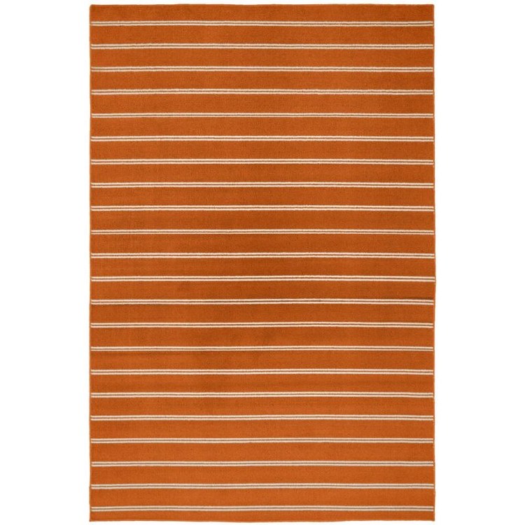 AVERY AREA RUG -ORANGE-5FT X 7FT