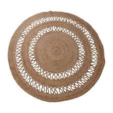 JUTE BRAIDED ROUND AREA RUG