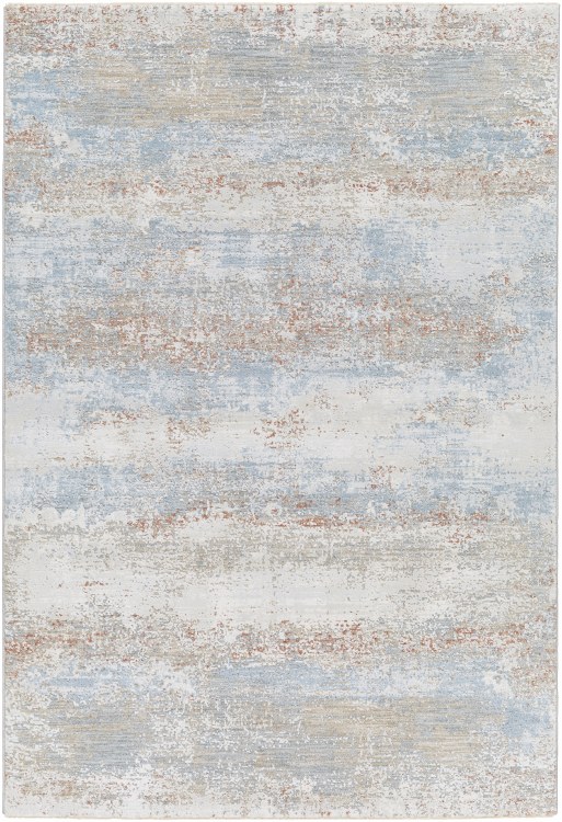 BRUNSWICK AREA RUG-BLUE-5FT X 7FT