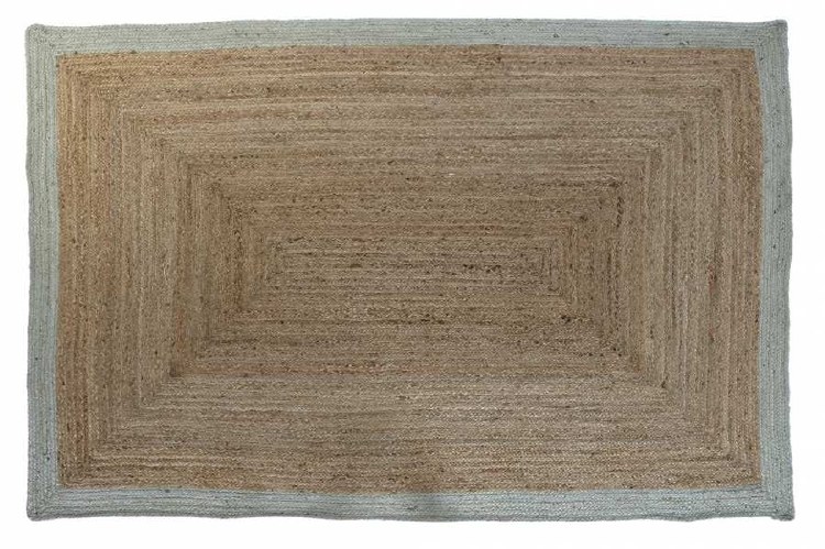 A/RUG JUTE W/ COTTON BORDER 6FTX 9FT
