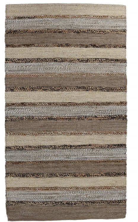 JUTE & COTTON AREA RUG 5FT X 7FT