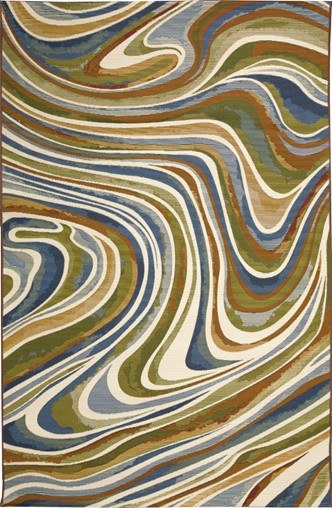 TIDES AREA  RUG -MULTICOLOURED- 4FT X 7FT