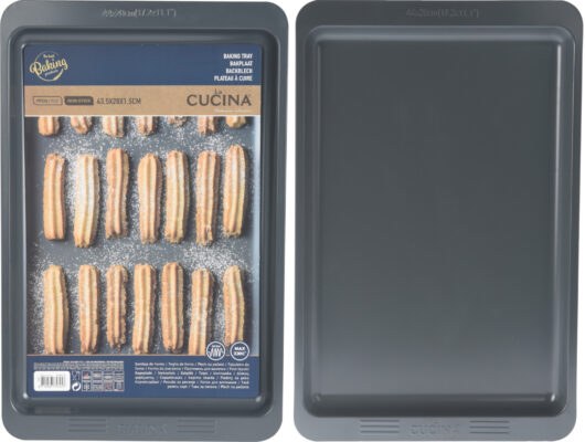 BAKING TRAY-GREY-SMALL