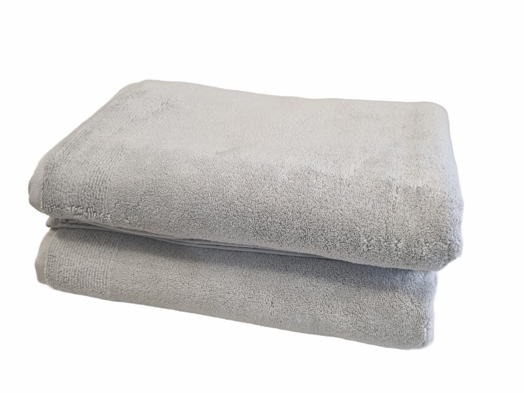 DOLPHIN GREY BATH SHEET