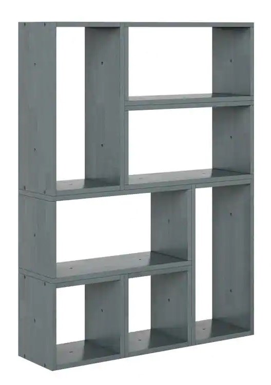 MODERN BOOKCASE-GREY