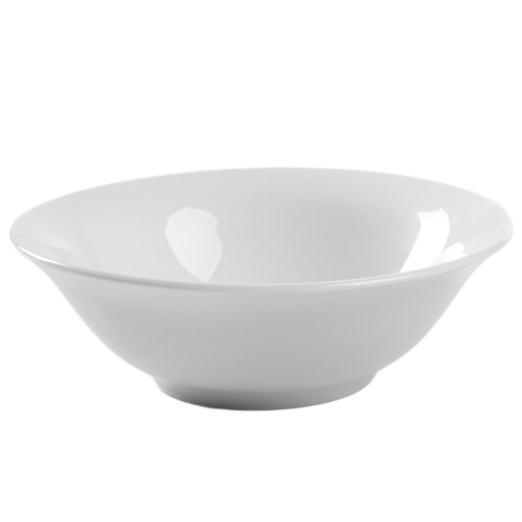 NOBLE COURT CEREAL BOWL -WHITE