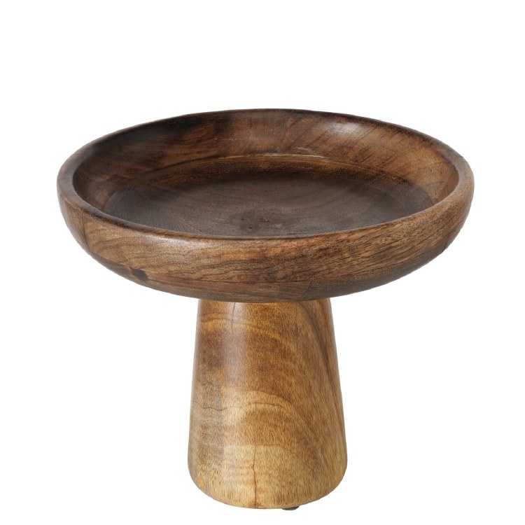 GHETTY WOODDEN BOWL-LARGE
