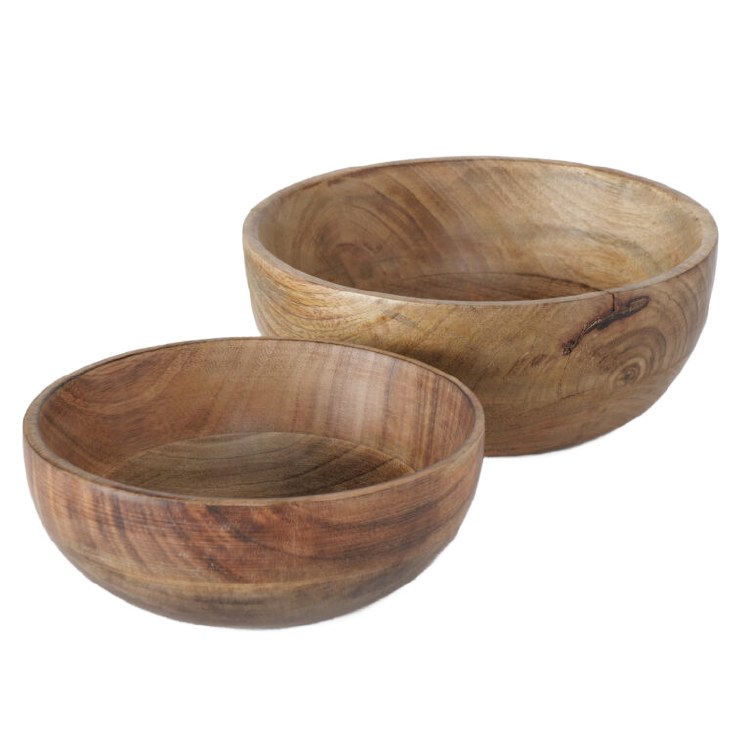 LAMIRA MANGO WOOD BOWL-LARGE