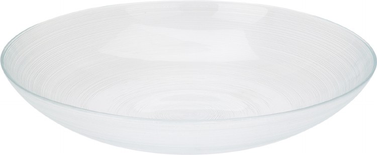 PASTA BOWL CLEAR GLASS