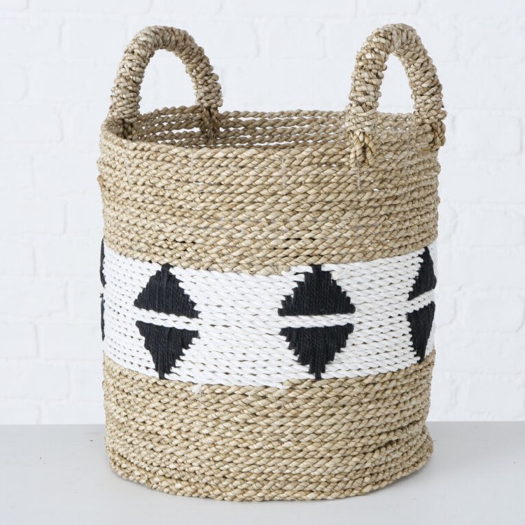 JONAGA ROUND BASKET-SMALL