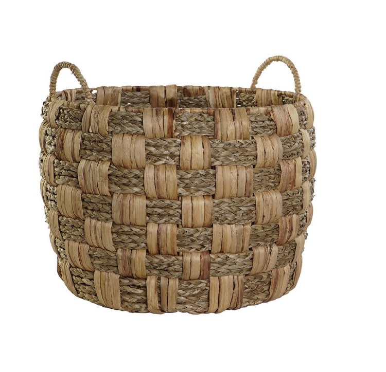 SEAGRASS BASKET-NATURAL-LARGE