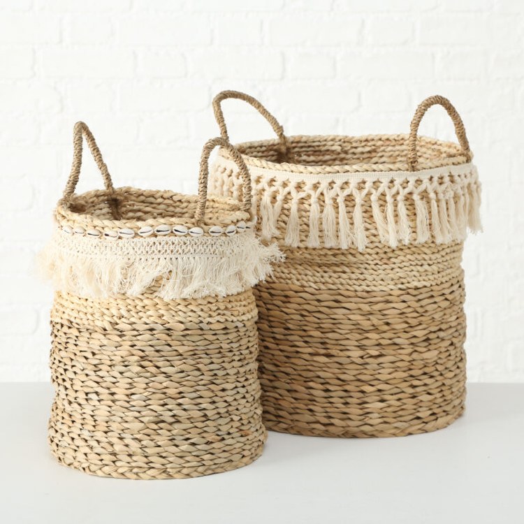 KOREY ROUND BASKET-LARGE