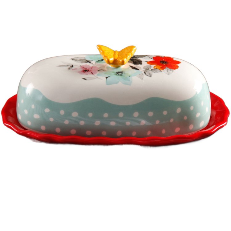 BUTTERFLY BUTTER DISH