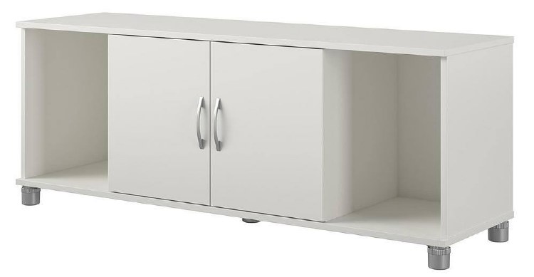 CABINET W/2 DOORS-WHITE