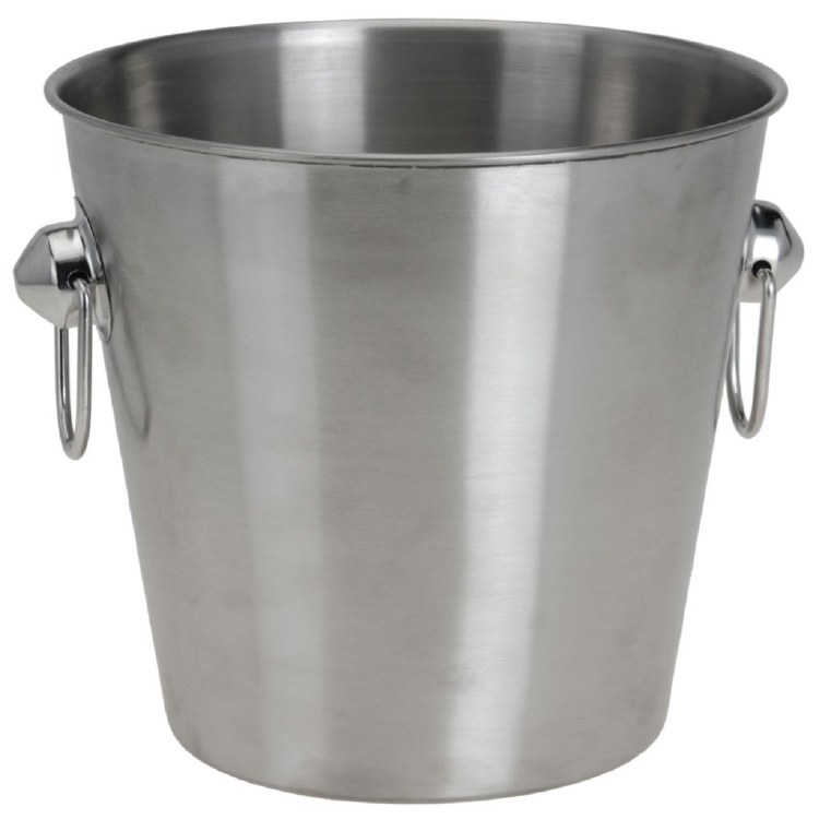 CHAMPAGNE COOLER-MATTE SILVER