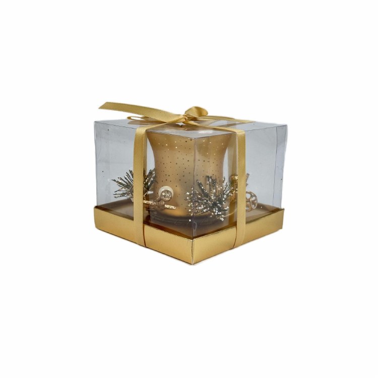 CANDLE HOLDER- GOLD