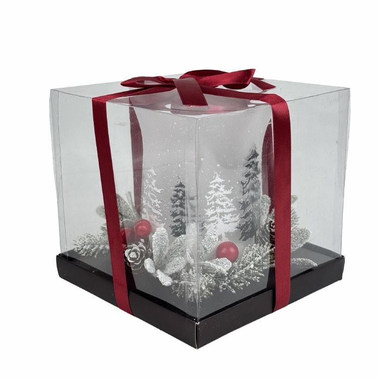 CANDLE HOLDER- SILVER