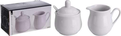 CREAMER SET-WHITE